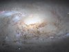 M106 Hubble with ground based color layer