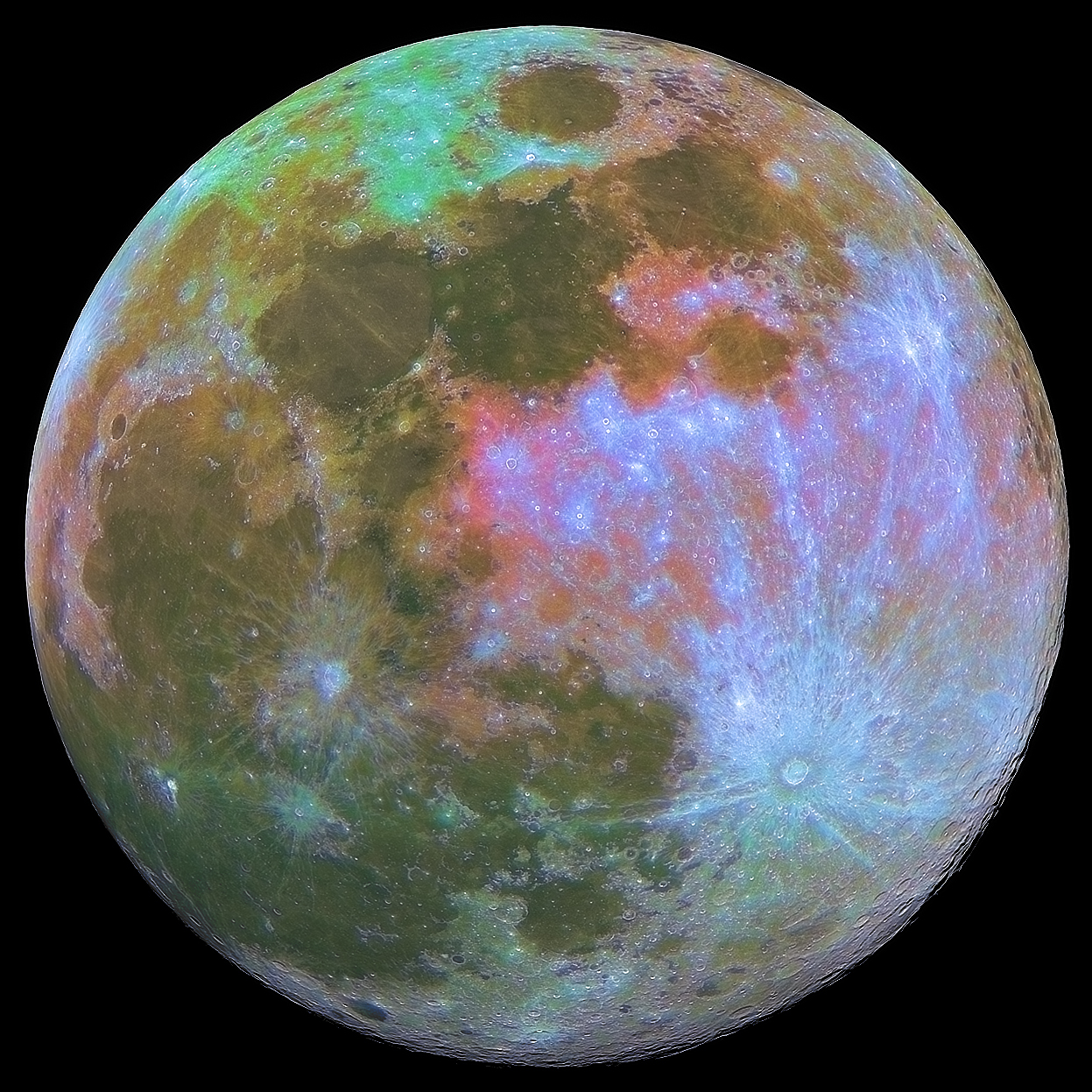 Moon in RGB