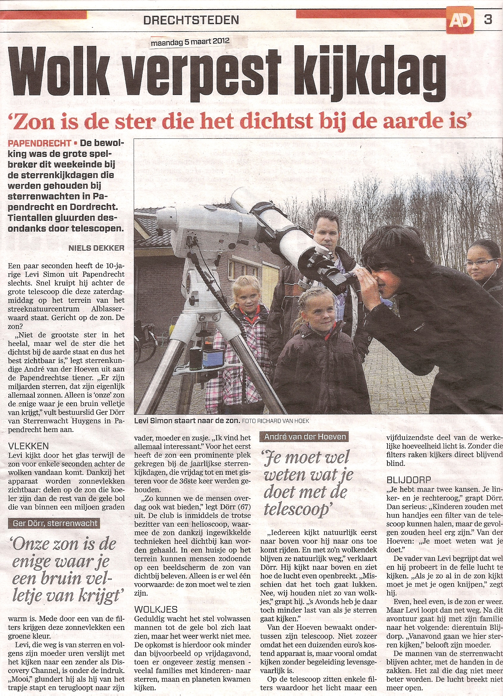 Artikel Dordtenaar (Dutch)