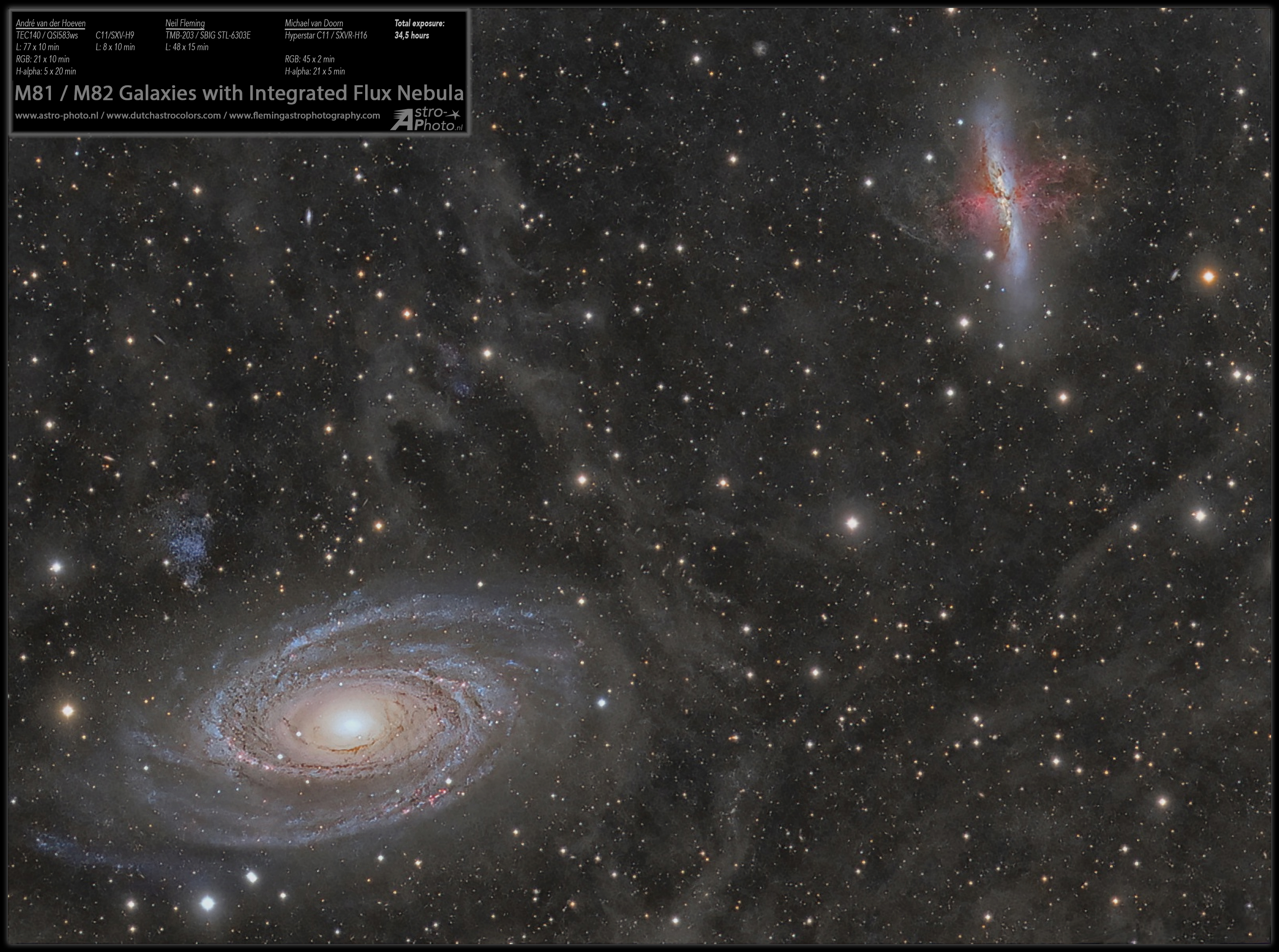 M81/82 very deep exposure with IFN