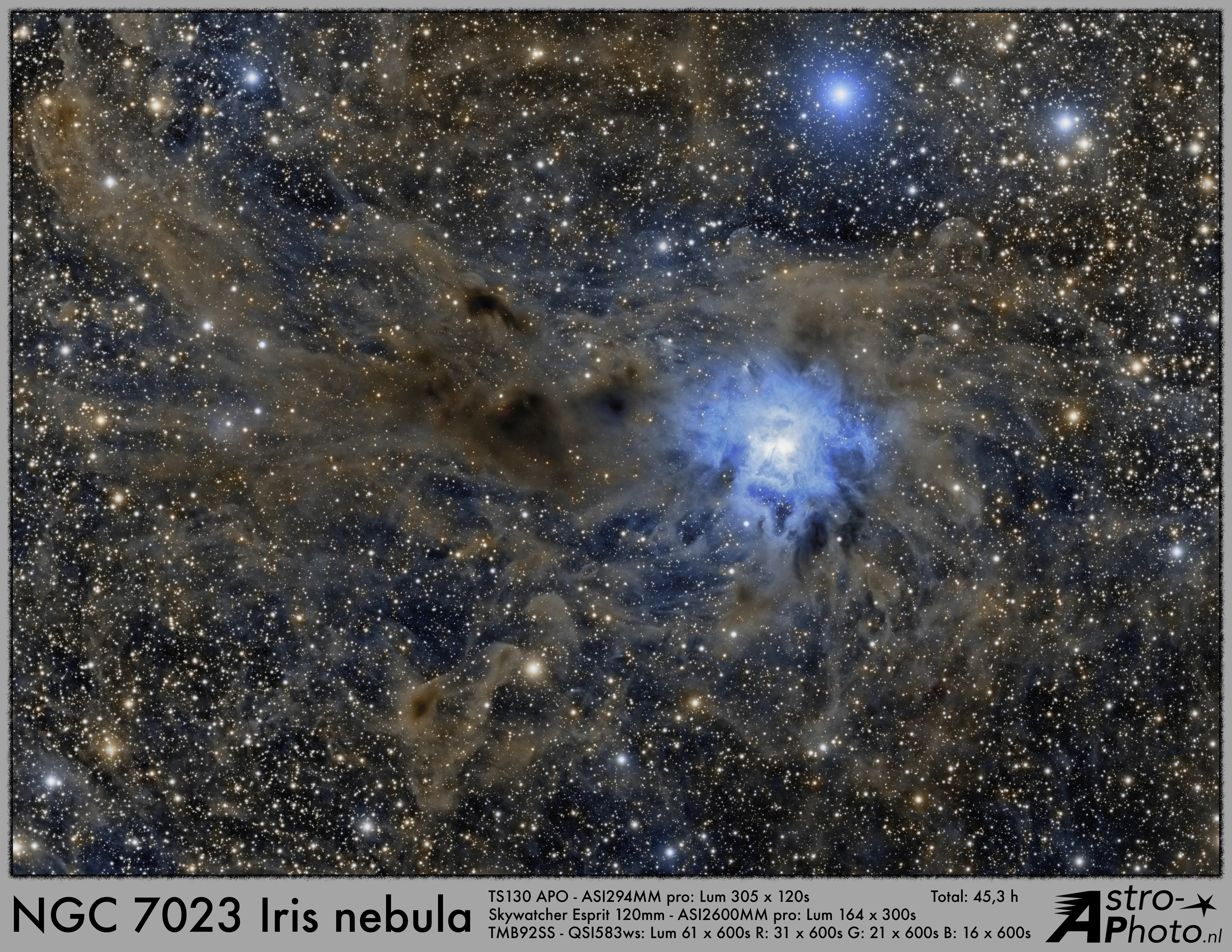 NGC 7023 Iris nebula